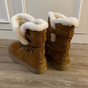 UGG Brown and Cream Women's Boots